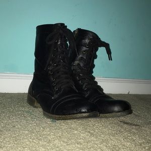 Madden Girl Chandra Combat Boots